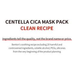 Centella Cica Mask Pack