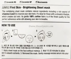 First Skin - Brightening mask