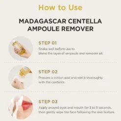 Madagascar Centella Ampoule Remover
